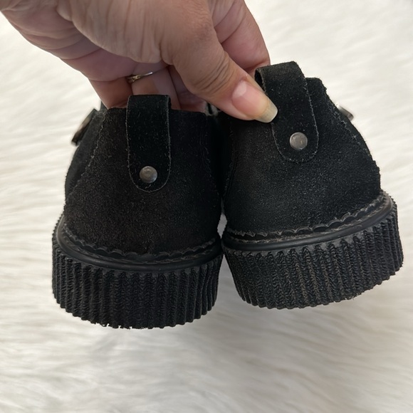 House Of Hounds Cooper Creepers Black Suede Leather 41 - Picture 11 of 16